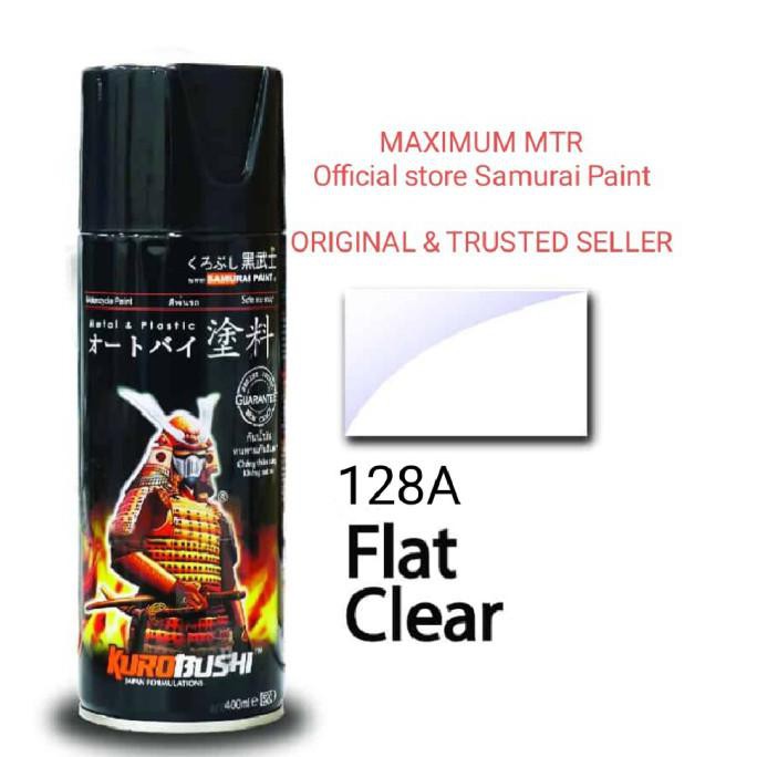 

Samurai Paint/Clear Doff(Vernis)-Flat Clear 128A-Cat Semprot Aerosol