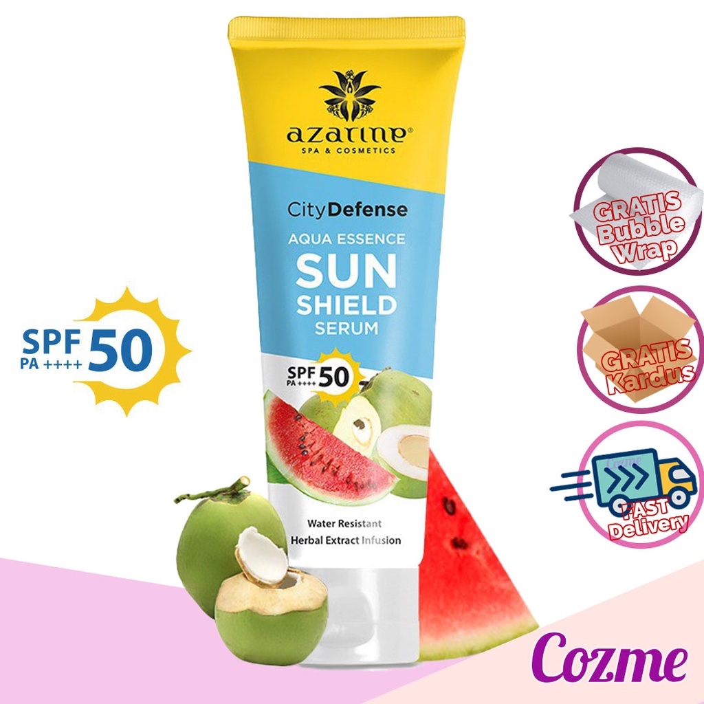 AZARINE Aqua Essence SUN SHIELD Serum SPF50 100mL