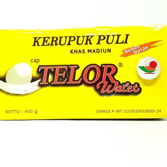 

Buruan Serbu] Telur Walet Kerupuk Puli Khas Madiun 400Gr | Kerupuk Gendar Asli