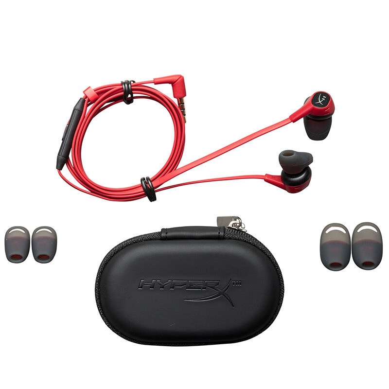 Hyperx Headset Gaming In-Ear Kabel Dengan Mic Untuk PC PS4 Switch Xbox one