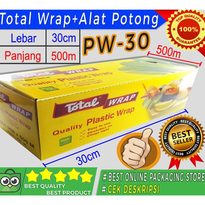 

TOTAL WRAP LENGKAP + ALAT POTONG - PW.30 ( KEREN !! )