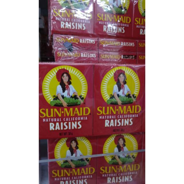 

Sun Maid Raisins California 6's x 30 g