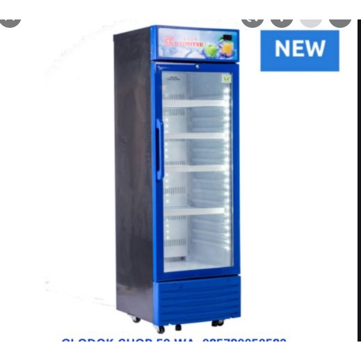 Showcase Lemari Pendingin Minuman DAIMITSU 306 New