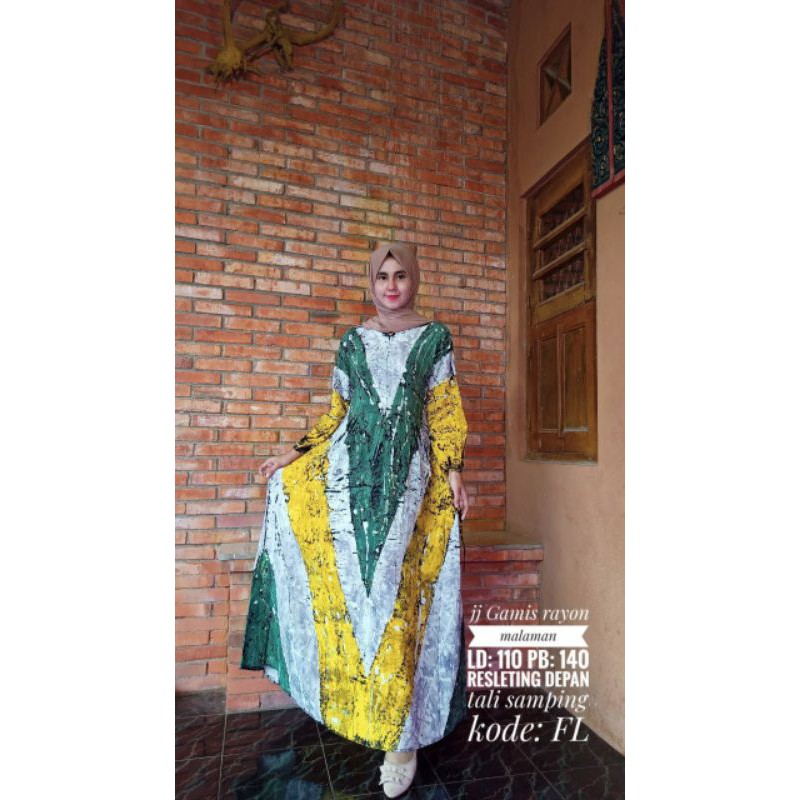 Banting Harga Gamis Batik Cap Malaman jYMq16dteQw0orR