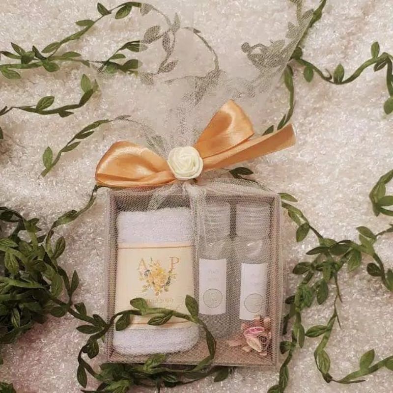 Hampers Siraman / Paket Souvenir Pengajian Kemas Box Tile