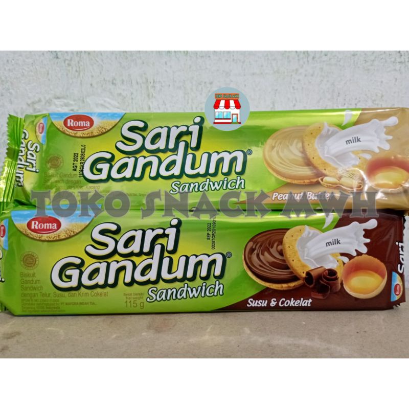 

Roma Sari Gandum 115gr