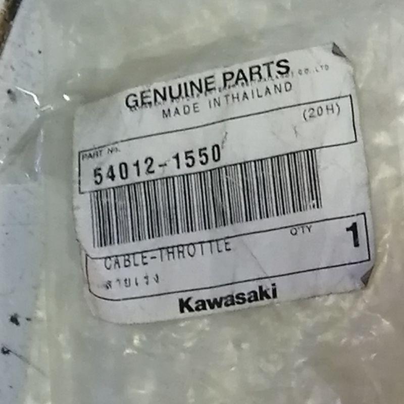 Kabel tali gas ninja rr original kgp 540121550