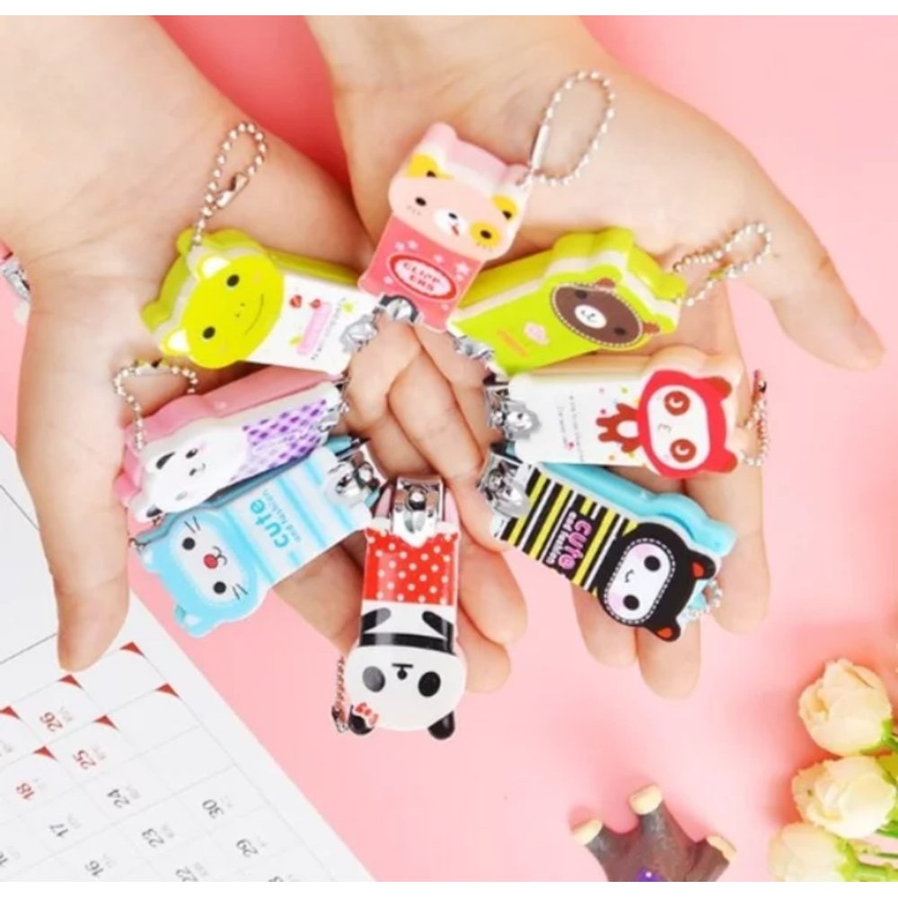 Gunting Kuku Karakter Lucu Ukuran Kecil / Souvenir Lucu / Alat pemotong kuku kecil / Cute Nail