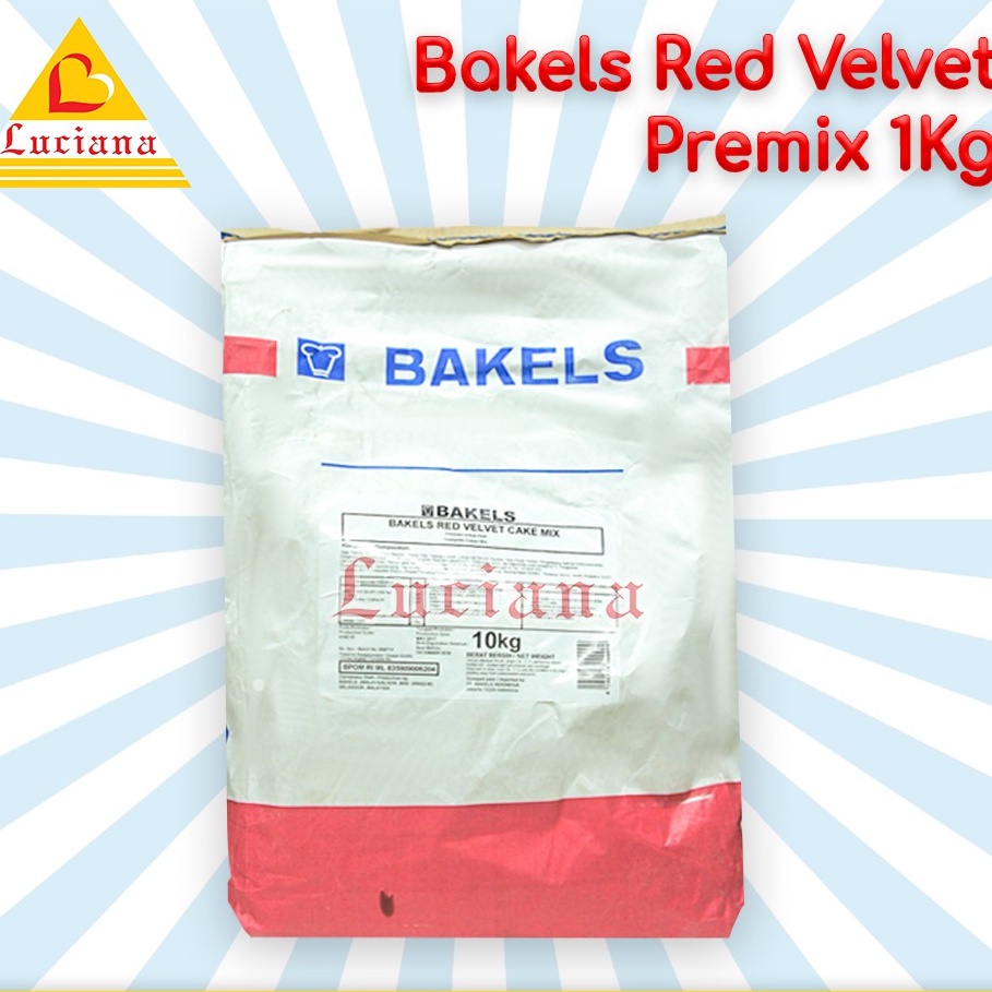 

Bakels Premix Red Velvet, Chocolate Muffin, dan Low GI Multiseed kemasan 1Kg ( Repack )