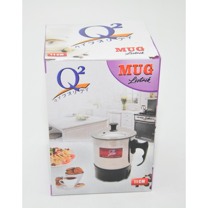 VOM Electric Heating Cup Q2 11cm / Teko Listrik / Mug Elektrik - 0255