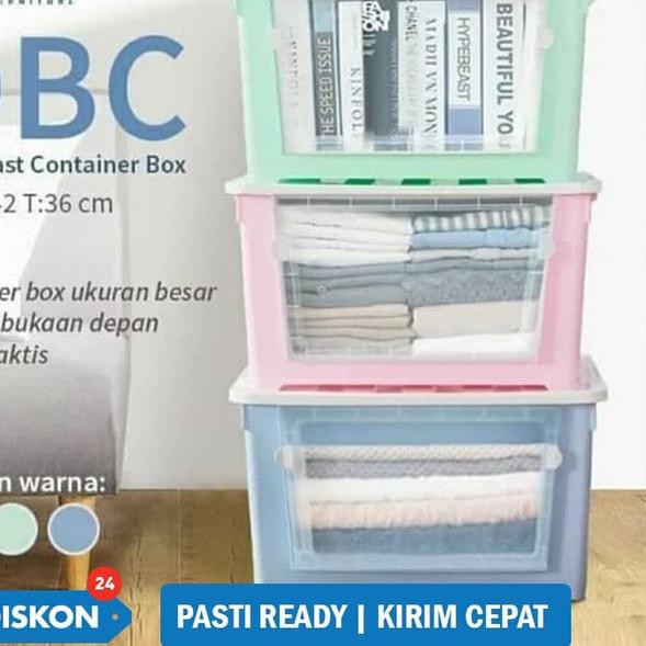 ➩ Olymplast Container Box / Rak Plastik / Kotak Penyimpanan Serbaguna - Hijau ✾