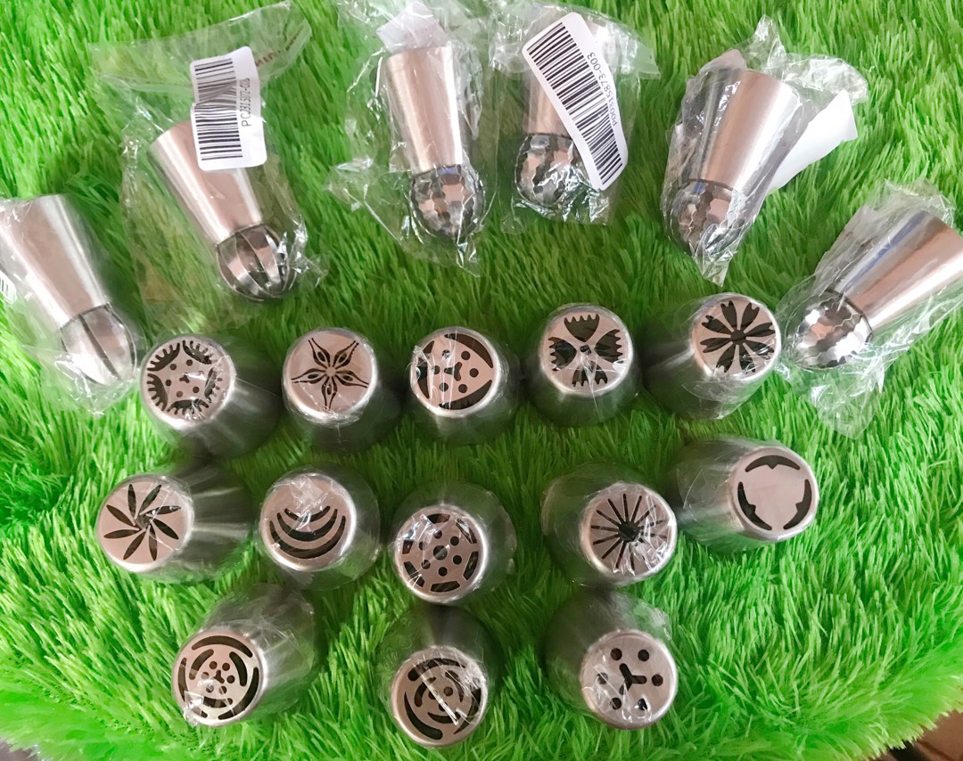 [cod][cod] Peralatan Baking: Spuit Piping Rusia 2016 Terbaru Untuk Membuat Icing Fondant Cupcake