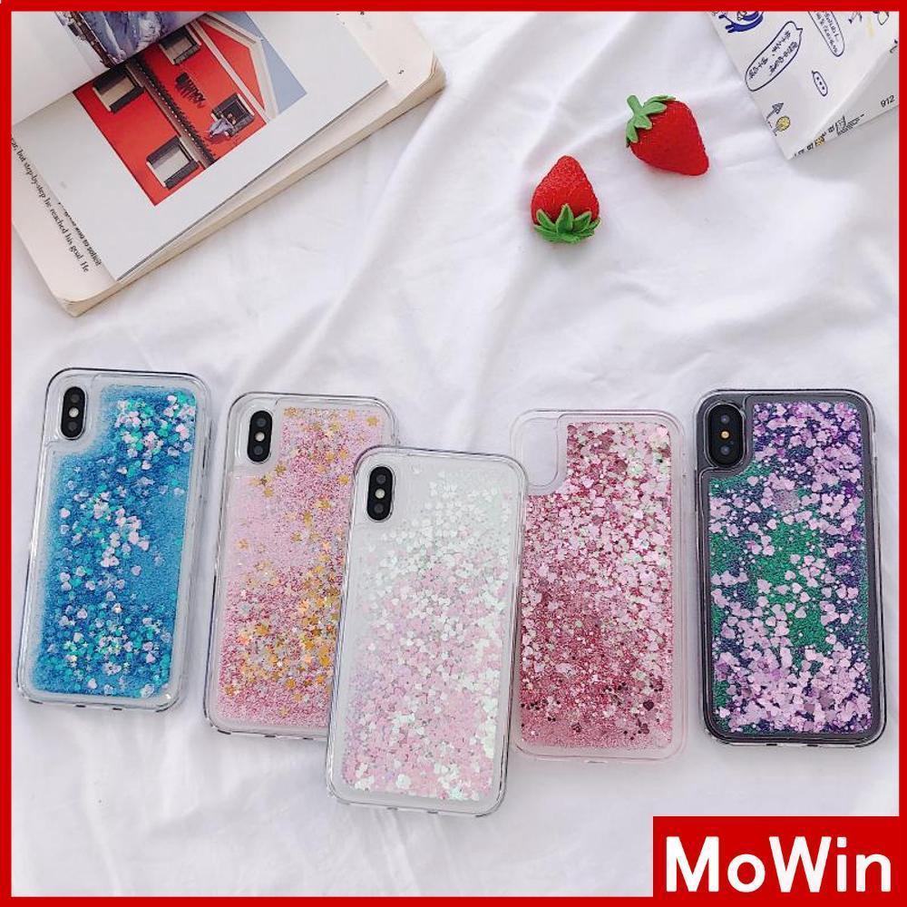 iPhone 11 Phone Case Liquid Quicksand TPU Soft Covers with Glitter