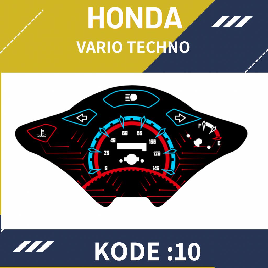 Papan Panel Custome speedometer Honda vario techno