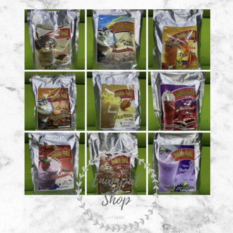 

*Bubble Gold Es Blender Powder 1 Kg Aneka Rasa 2