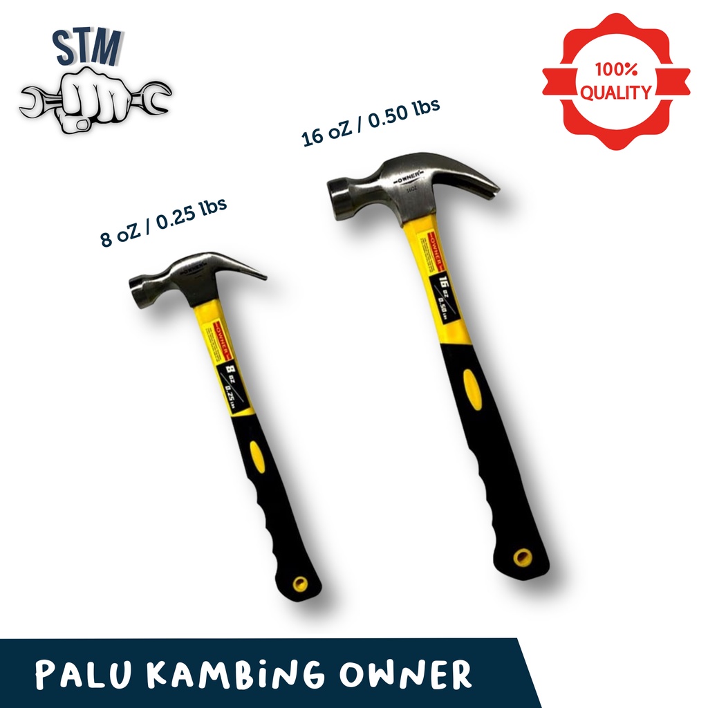 Palu Kambing / Palu Besi / PALU GAGANG FIBER OWNER
