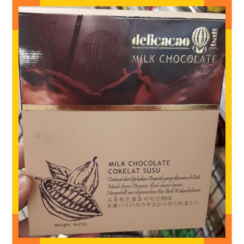 

Delicacao milk chocolate 4x25gram