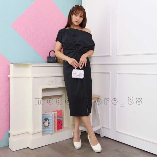 Dress Wanita Fashion Dress Bahan SCUBA PREMIUM Kode D101