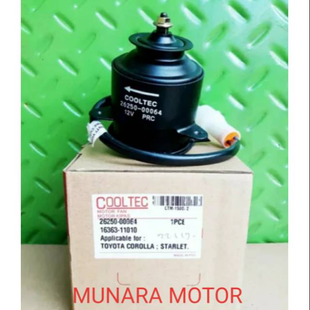 MOTOR FAN STARLET. SOLUNA