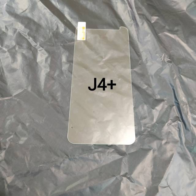TEMPERED GLASS BENING 3.0" SAMSUNG J4+ / ANTI GORES J4+ / ANTI SHOCK J4+