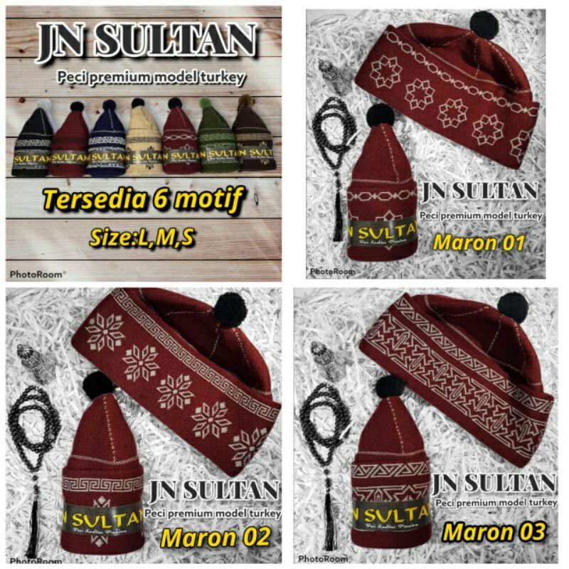 peci jn sultan ala turkey, peci Temboro bisa cod