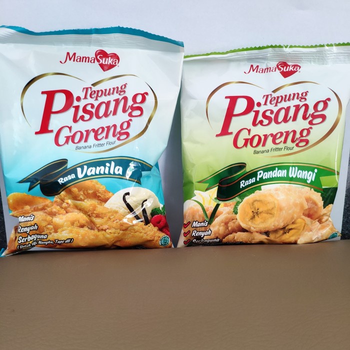 

MURAH Tepung Pisang Goreng Mamasuka 225gr - Vanila
