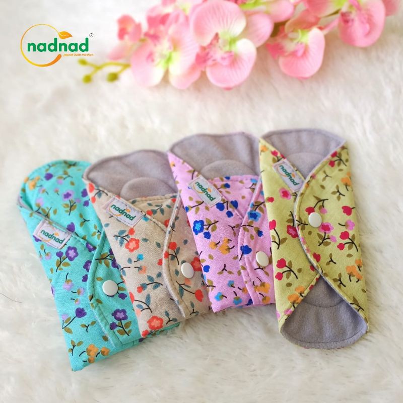 Menspad Pembalut Kain Wanita Cuci Ulang NadNad Murah DAY 1 PACK