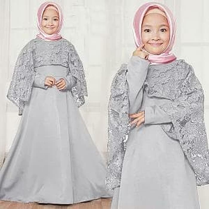 BAJU MUSLIM ANAK / SETELAN MUSLIM ANAK / DRESS MUSLIM ANAK BRUKAT