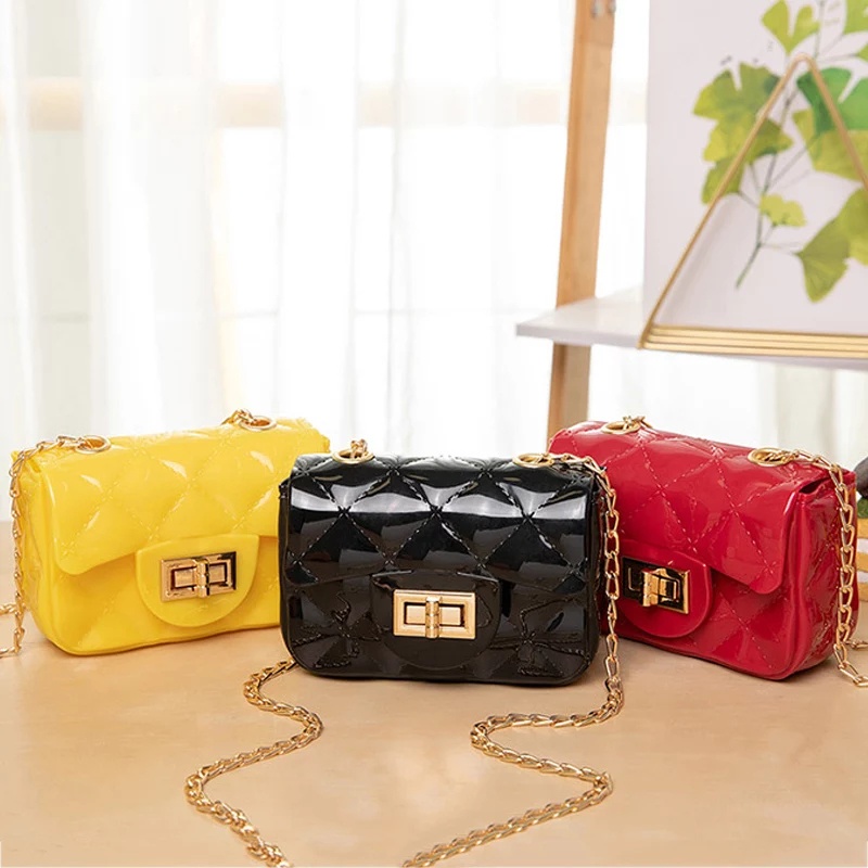 *ALIBABA1688* TAS SELEMPANG MINI JELLY / TAS SLING BAG JELLY BAG POLOS KOREAN FASHION IMPORT