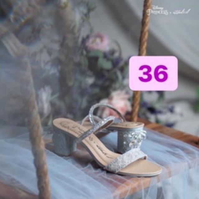 READY Ittaherl Disney Princess Cinderella Fairytale 60mm Blockheels 36