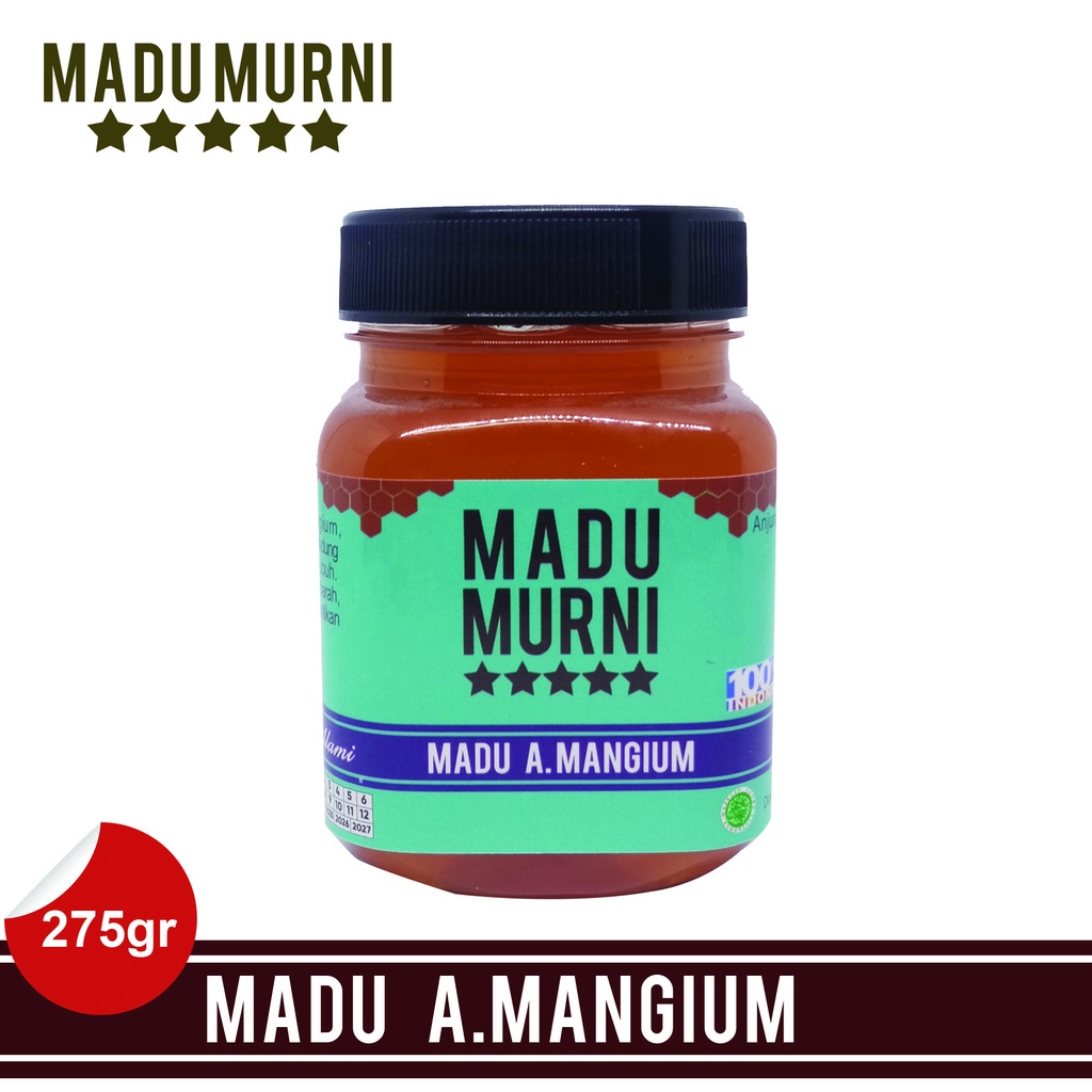 

Madu Murni Akasia Mangium 275gr Extra Propolis Bee Polen By Indokuliner