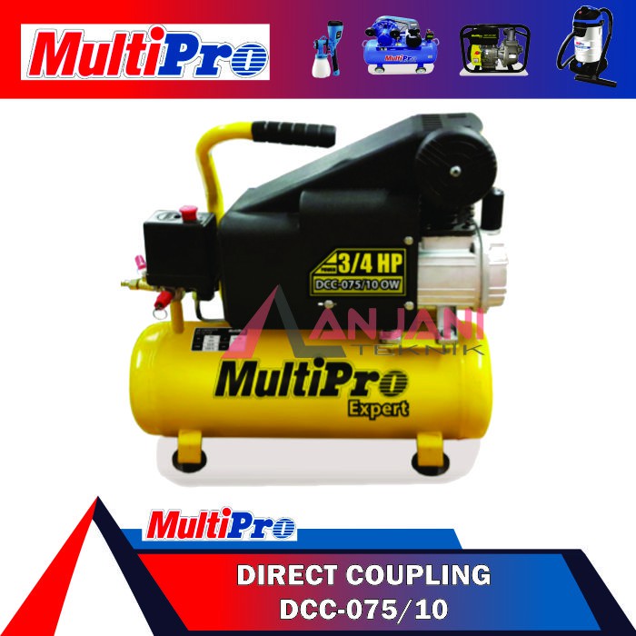 MULTIPRO DCC-075/10 KOMPRESOR ANGIN DIRECT 3/4 HP COMPRESSOR DCC075