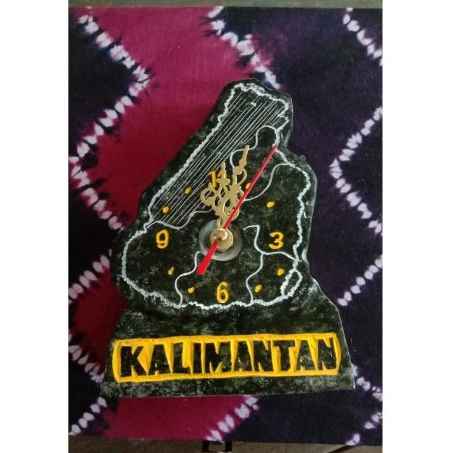 jam dari batu aji pulau Kalimantan khas Martapura Kalsel