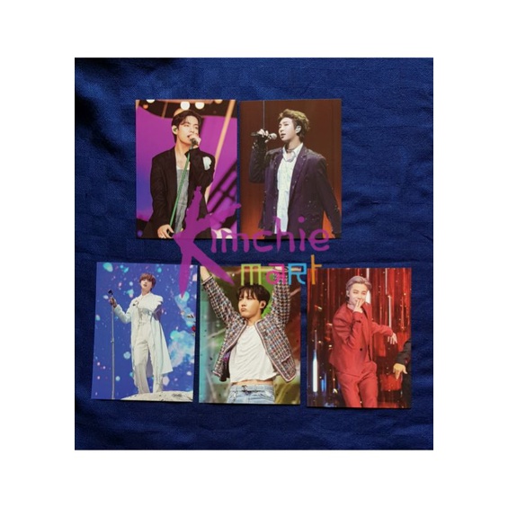POSTCARD BTS BluRay MOTS One  (READY INA)