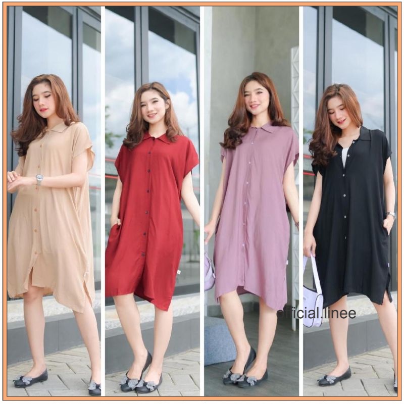 DRESS | DRESS WANITA | DASTER KEKINIAN DRESS | HOME DRESS RAYON | DASTER RAYON | DASTER BUSUI FRIENDLY