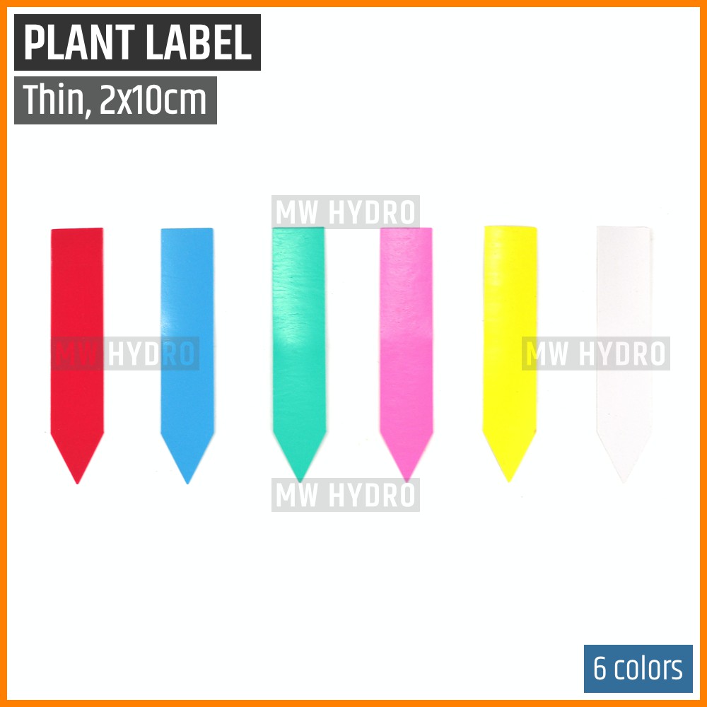 10 pcs Label Tanaman / Plant Label / Tag, Tipis / Thin, 2x10 cm