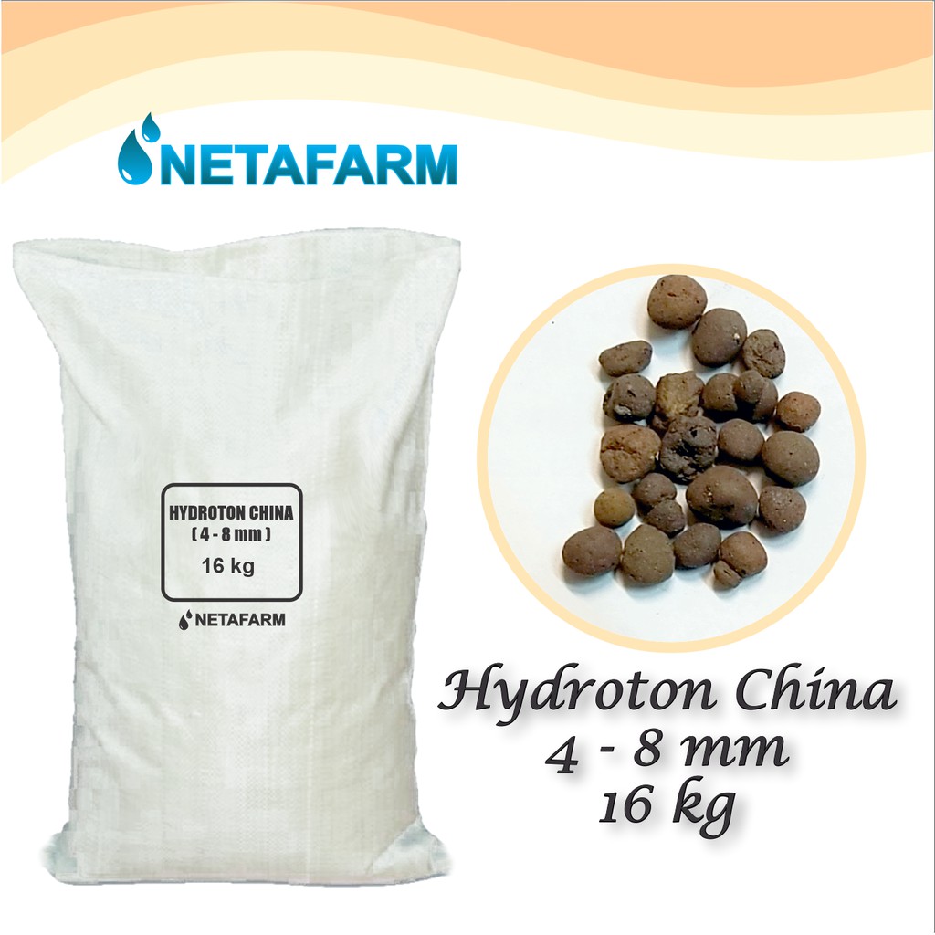 Media Tanam Hidroton / Hydroton CHINA 4 - 8 mm 1 karung ( 16 kg )