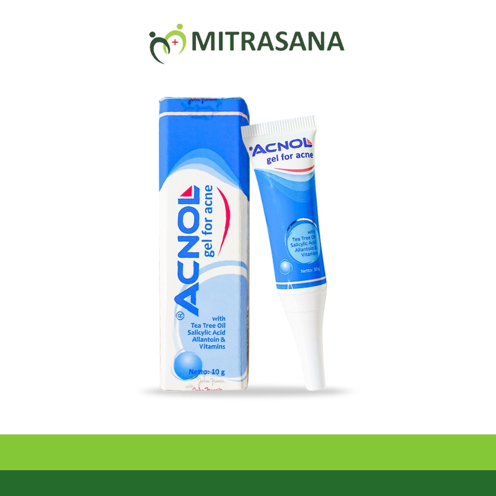 Acnol Gel For Acne 10 gr merawat kulit berjerawat