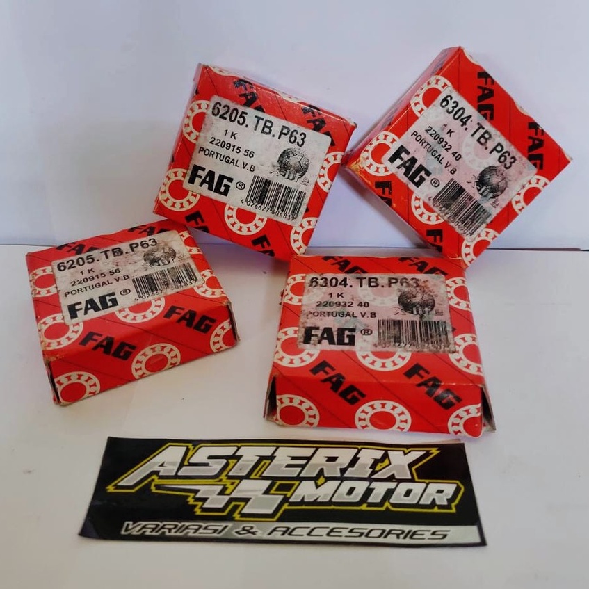 Laher FAG.Laker Kruk As Bearing FAG 6304.6205 TB P63 Original Portugal