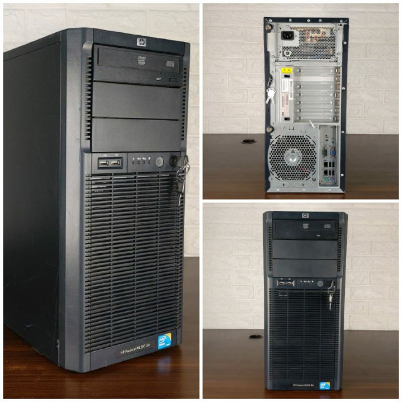 Server HP Proliant ML150 G6 Intel Xeon E5504 Ram 8 GB HDD 300 GB Second Berkualitas