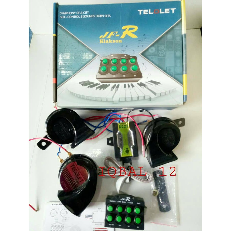 Promo Klakson telolet JFR 8 tombol