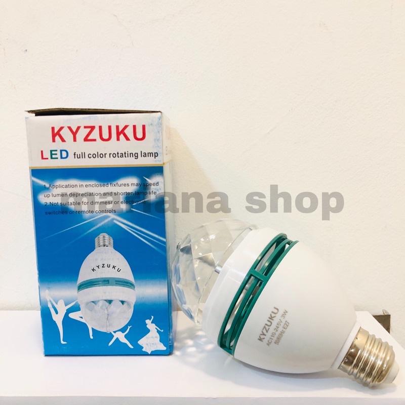 LAMPU DISKO LED COLORFULL KYZUKU / LAMPU HIAS