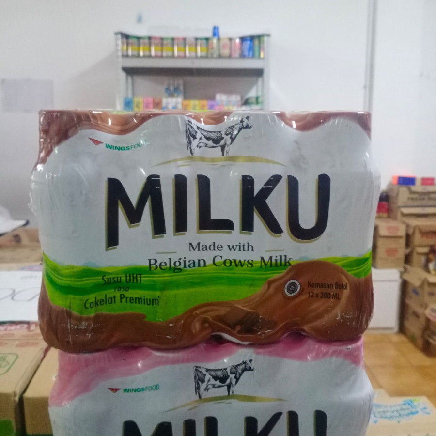 

susu uht milku belgian cows milk sapi belgia wingsfood 200ml eceran