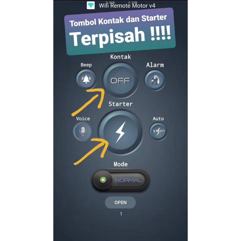 WIFI ANDROID ALARM MOTOR