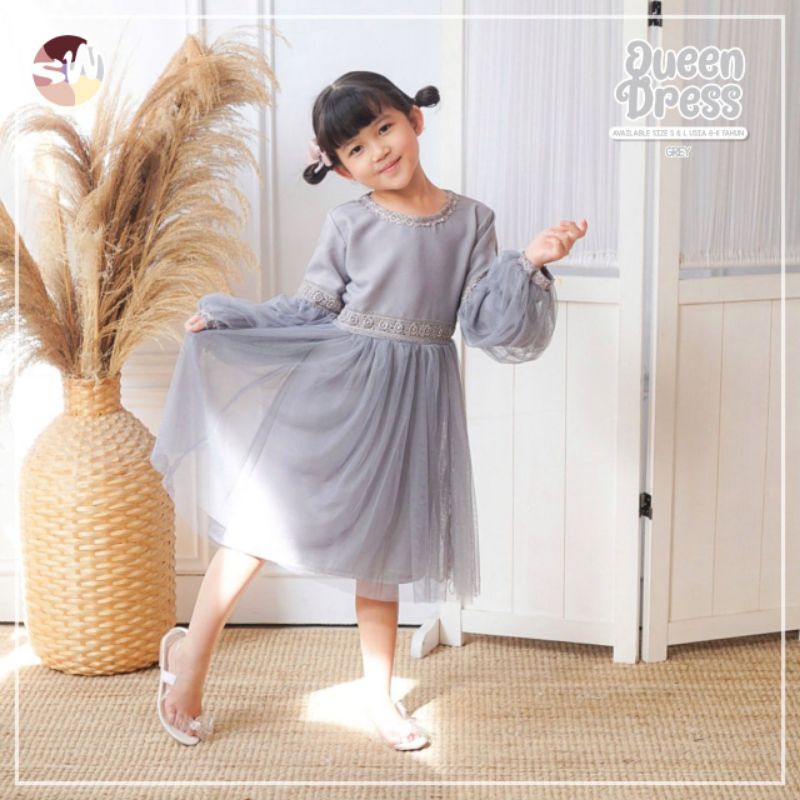 Queen Dress by Sawanni kids Wear / Dress Anak