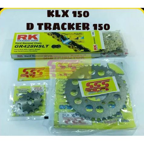 GEAR SET  KLX 150 , D TRACKER 150 SSS.