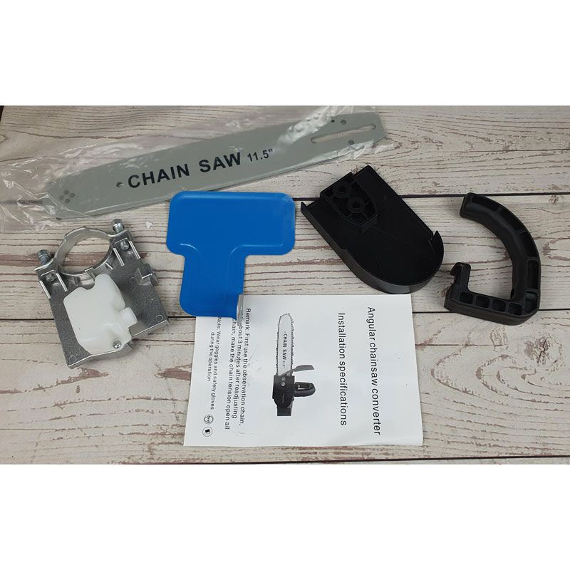 Adapter Gergaji Mesin Elektrik Angular Chainsaw Converter 11.5 Inch