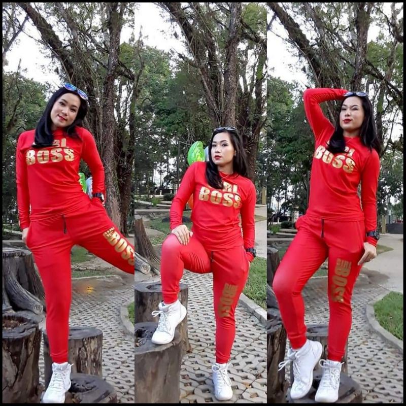 SXB SPORT GIRL BOSS LONGSLEEVE AND JOGGER