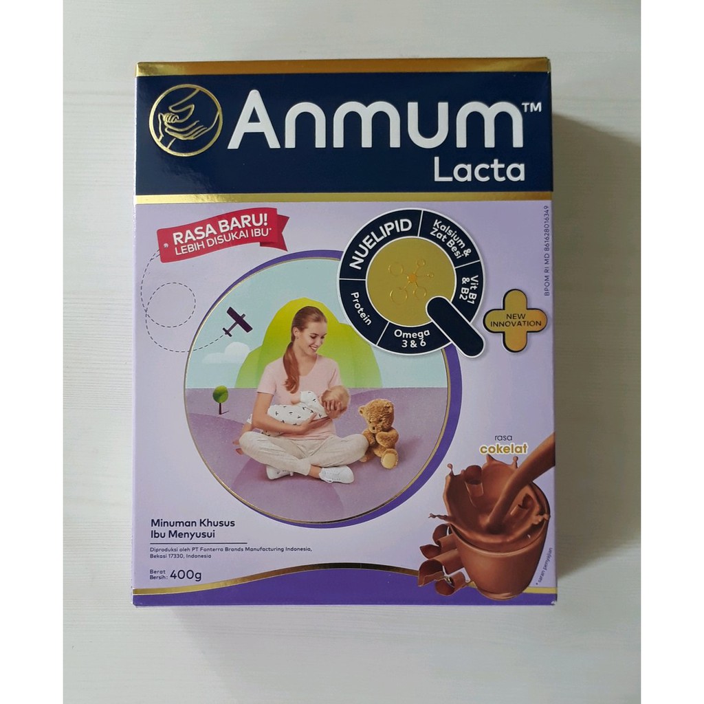 

ANMUM LACTA COKLAT 400GR