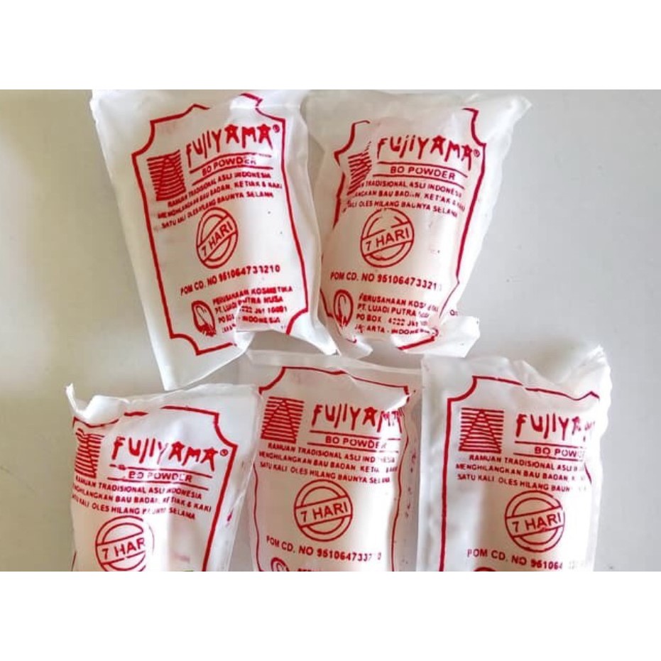 FUJIYAMA  obat bau badan ketiak dan bau kaki sangat ampuh